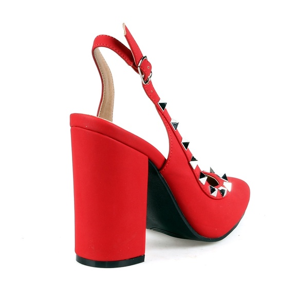 2Owen-04 Slingback Women's D'orsay Heels - Picture 3 of 3